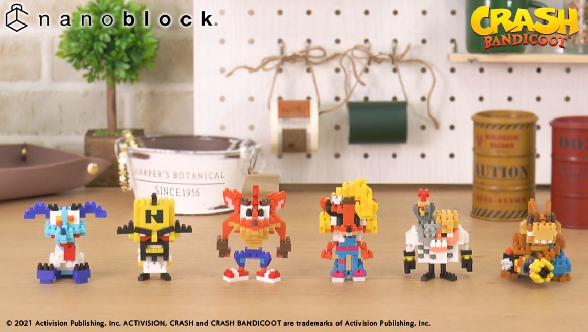 nanoblock est un jeu de construction japonais à base de mini LEGO