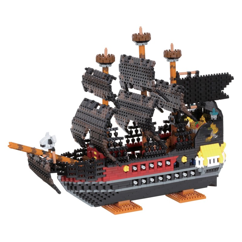 Pirate ship Deluxe Edition // Advanced Series NANOBLOCK - MyNanoblock