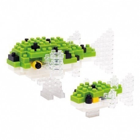 nanoblock Poissons-Ballons Vert