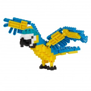 Ara bleu et jaune