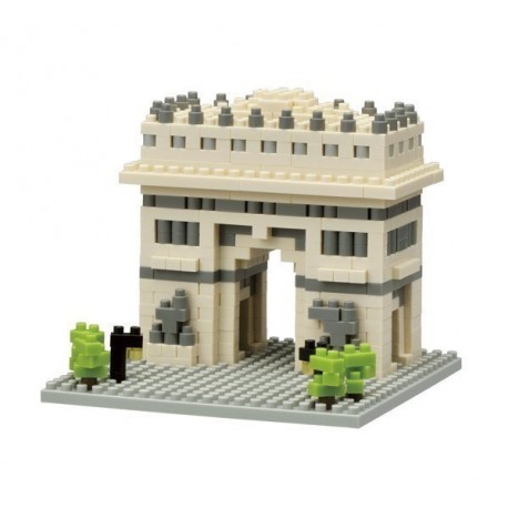 nanoblock the arc de triomphe