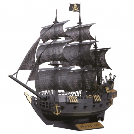 Papernano // Black Pirate Ship