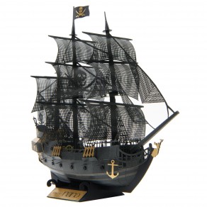 Black Pirates Ship Deluxe Edition - Papernano™
